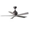 Cheap 🤩 Irene 52 in. Indoor/Outdoor Textured Bronze Ceiling Fan with Remote Control and Wall Control by Atlas 🎉 -Deals Edvivi || Atlas Store textured bronze atlas ceiling fans without lights ir5 tb bw 52 64 1000