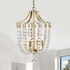 Top 10 ๐ Eloise 4-Light Glam Vintage Brass Finish Curved Lines Style Modern Pendant with Crystal Strands by Edvivi ๐ 21 Top 10 ๐ Eloise 4-Light Glam Vintage Brass Finish Curved Lines Style Modern Pendant with Crystal Strands by Edvivi ๐ -Deals Edvivi || Atlas Store vintage brass edvivi chandeliers epc6428vb 31 1000