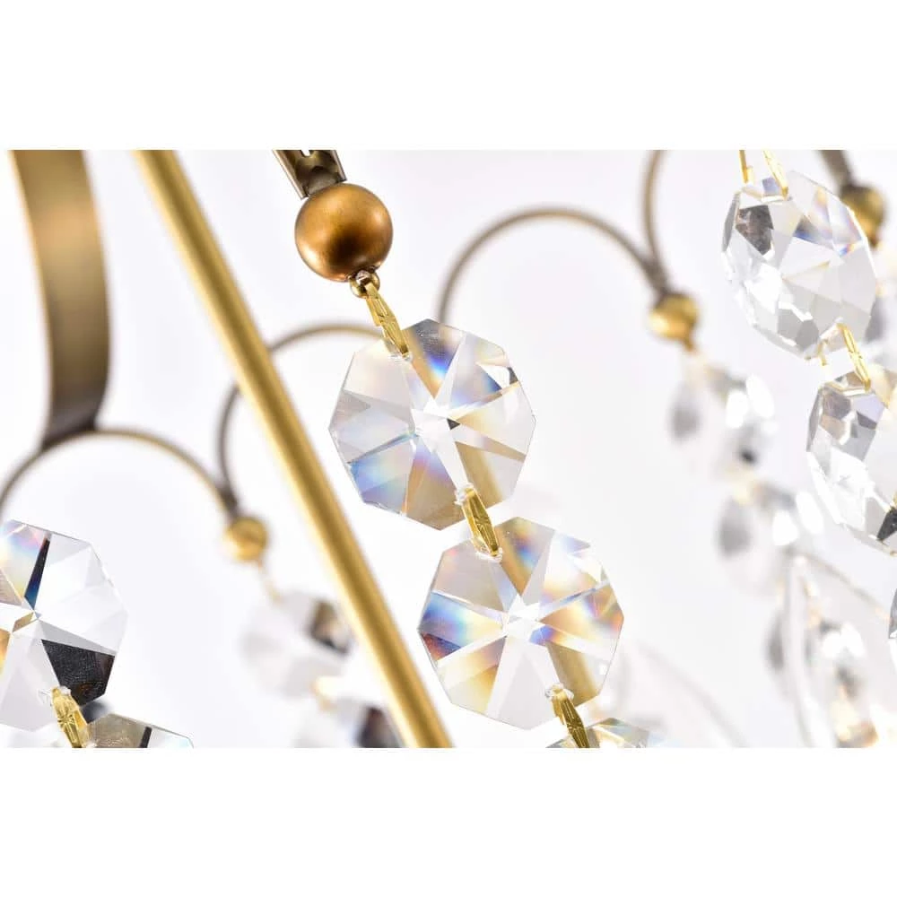 Top 10 ๐ Eloise 4-Light Glam Vintage Brass Finish Curved Lines Style Modern Pendant with Crystal Strands by Edvivi ๐ 9 Top 10 ๐ Eloise 4-Light Glam Vintage Brass Finish Curved Lines Style Modern Pendant with Crystal Strands by Edvivi ๐ - Image 7