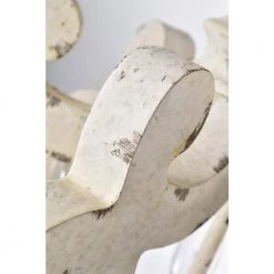 Buy 😀 Gulliver French Country 6-Light Vintage Distressed Antique White Birch Wood Pendant Chandelier by Edvivi ⭐ -Deals Edvivi || Atlas Store vintage distressed antique white edvivi chandeliers epj5806wh fa 1000