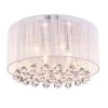 Promo ๐ Belle 4-Light Chrome Flush Mount with White Threaded Drum Shade and Clear Glass Hanging Crystals by Edvivi ๐ 1 Promo ๐ Belle 4-Light Chrome Flush Mount with White Threaded Drum Shade and Clear Glass Hanging Crystals by Edvivi ๐ -Deals Edvivi || Atlas Store white chrome edvivi flush mount lights ecb902wh 64 1000