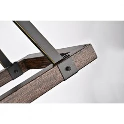 Hot Sale ✔️ Troy 4-Light Wood and Oil Rubbed Bronze Farmhouse Rectangular Kitchen Island Chandelier by Edvivi ✨ -Deals Edvivi || Atlas Store wood and oil rubbed bronze edvivi chandeliers epd3407wd 44 1000