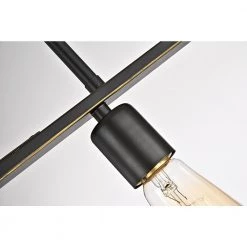 Hot Sale ✔️ Troy 4-Light Wood and Oil Rubbed Bronze Farmhouse Rectangular Kitchen Island Chandelier by Edvivi ✨ -Deals Edvivi || Atlas Store wood and oil rubbed bronze edvivi chandeliers epd3407wd 76 1000