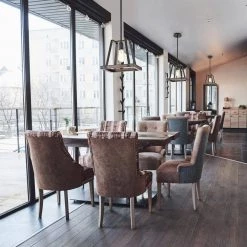 Hot Sale 🎉 Troy 1-Light Wood and Oil Rubbed Bronze Farmhouse Pendant by Edvivi 🧨 -Deals Edvivi || Atlas Store wood and oil rubbed bronze edvivi chandeliers epl3517wd c3 1000