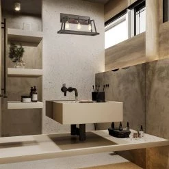 Best deal 🔔 Troy 3-Light Wood and Oil Rubbed Bronze Farmhouse Vanity by Edvivi 😍 -Deals Edvivi || Atlas Store wood and oil rubbed bronze edvivi vanity lighting ew3737wd d4 1000